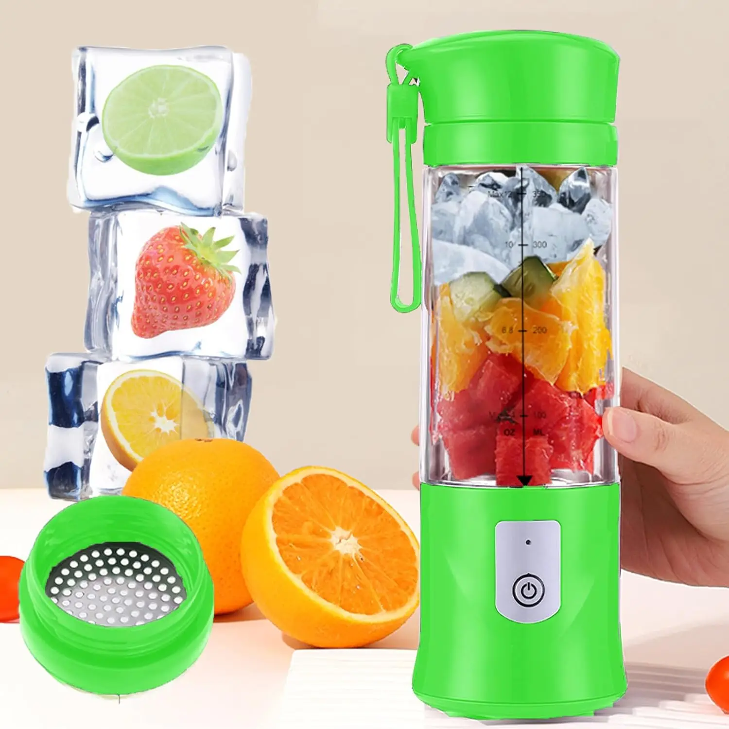 Personal Blender for Shakes and Smoothies, Portable Blender, Mini Small Juice Mixer machine for Kitchen, Office, Gym, 4000mAh
Personal Blender for Shakes and Smoothies, Portable Blender, Mini Small Juice Mixer machine for Kitchen, Office, Gym, 4000mAh
