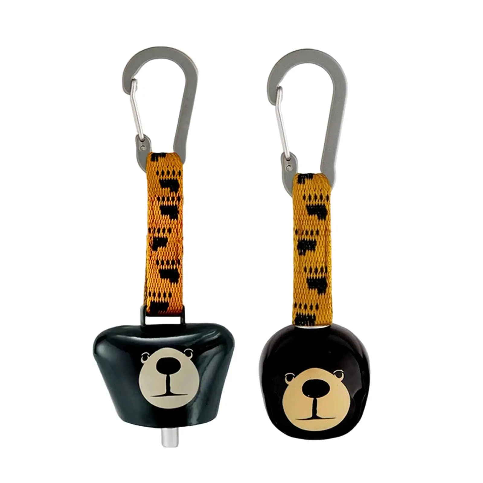 Hiking Safety Loud Bear Bell Iron Emergency Sound Bell Carabiner Attachment for Outdoor Camping
Hiking Safety Loud Bear Bell Iron Emergency Sound Bell Carabiner Attachment for Outdoor Camping