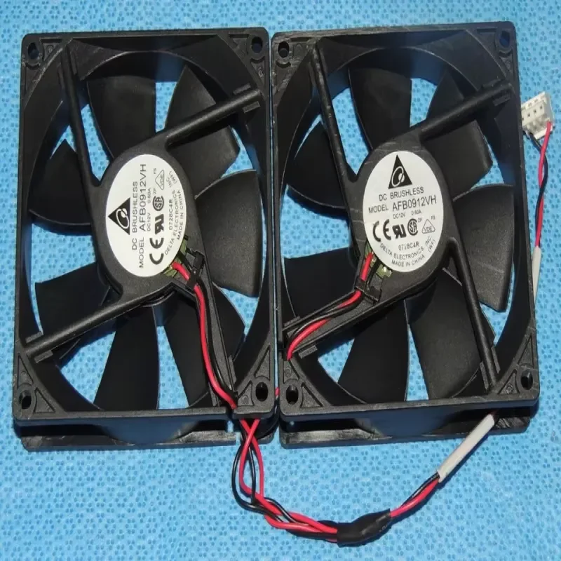 New, Ready Stock Brand New 2pcs AFB0912VH 12V 0.60A Brushless MODEL 92X92X25mm 2-Wire 4-Pin for Plc
New, Ready Stock Brand New 2pcs AFB0912VH 12V 0.60A Brushless MODEL 92X92X25mm 2-Wire 4-Pin for Plc