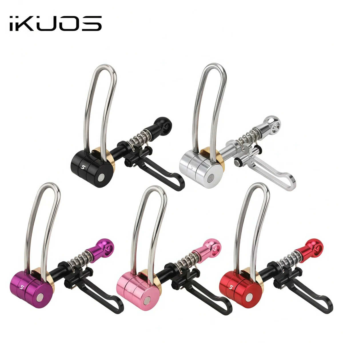 IKUOS Quick Release Folding Bike Seatpost Clamp – CNC Aluminum Body Titanium Axle For Brompton & 3sixty Triple-Fold Bike (58 g)
IKUOS Quick Release Folding Bike Seatpost Clamp – CNC Aluminum Body Titanium Axle For Brompton & 3sixty Triple-Fold Bike (58 g)