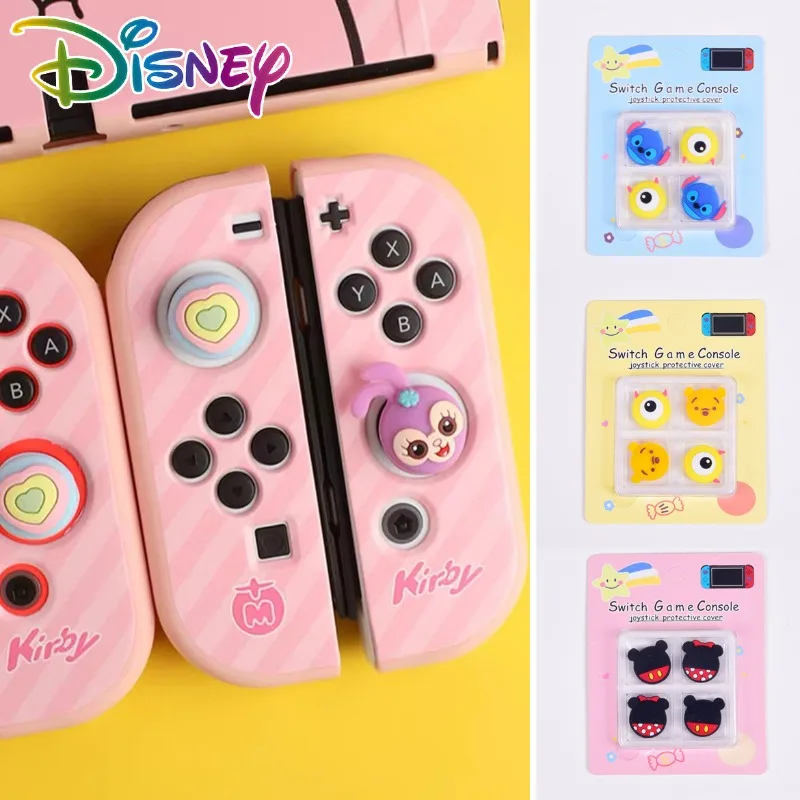 4 шт., силиконовая мягкая крышка для большого пальца Disney Stitch, чехол для джойстика для контроллера Nintendo Switch NS, чехол с ручкой для большого пальца
4 шт., силиконовая мягкая крышка для большого пальца Disney Stitch, чехол для джойстика для контроллера Nintendo Switch NS, чехол с ручкой для большого пальца
