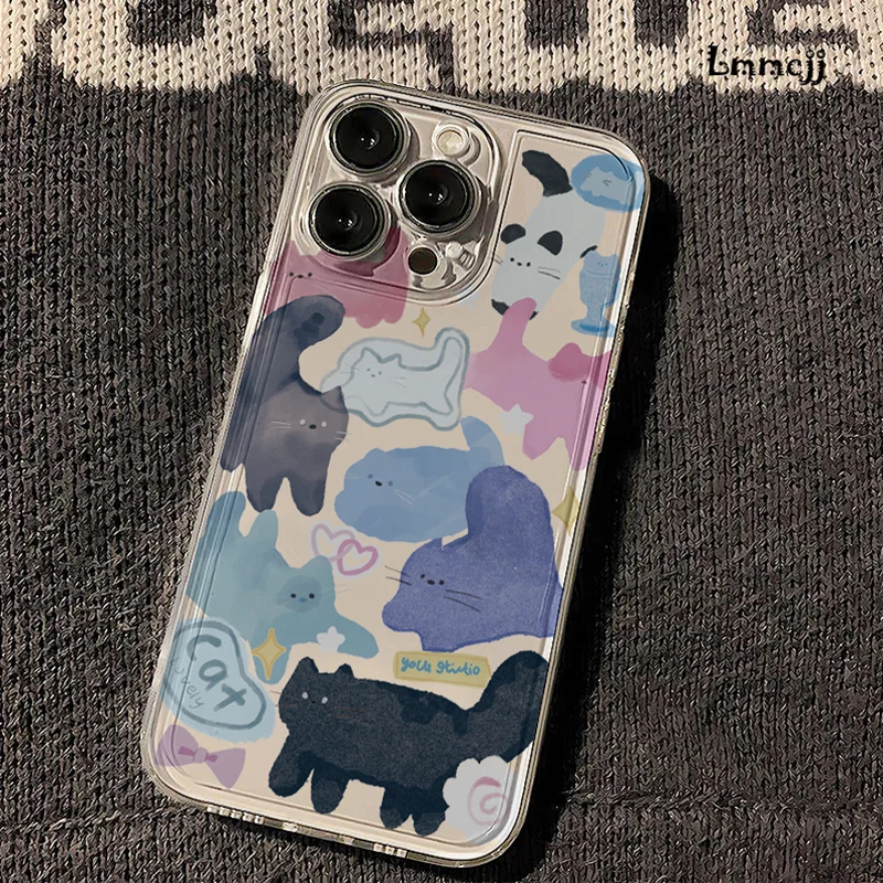 Lmmcjj Korean Kitten Phone Case For iPhone 13 Mini 11 12 14 Plus 15 Pro Max Se 2020 XR X XS 7 8 Silicone Phone Cover iPhone Case
Lmmcjj Korean Kitten Phone Case For iPhone 13 Mini 11 12 14 Plus 15 Pro Max Se 2020 XR X XS 7 8 Silicone Phone Cover iPhone Case