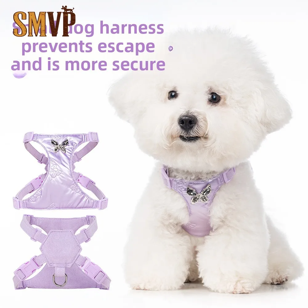 New Fashion Sweet Dog Leash Harness Adjustable Cat Leash Harness Small and Medium-sized Dog Pet Harness
New Fashion Sweet Dog Leash Harness Adjustable Cat Leash Harness Small and Medium-sized Dog Pet Harness
