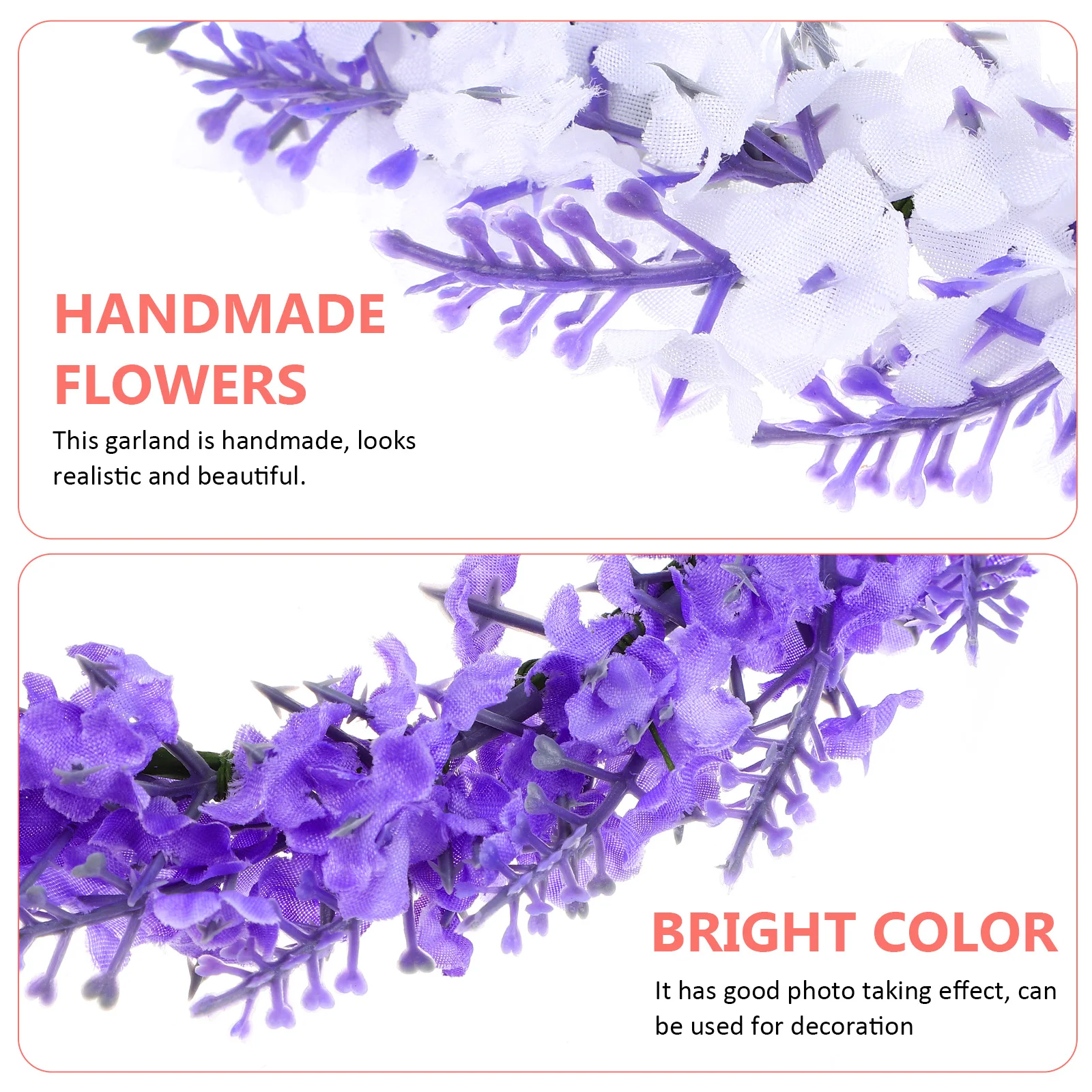2 pcs Floral Fabric Artificial Flower Headpiece Wreath Bridal Accessories Festival Photo Props Vacation Party for Hair
2 pcs Floral Fabric Artificial Flower Headpiece Wreath Bridal Accessories Festival Photo Props Vacation Party for Hair