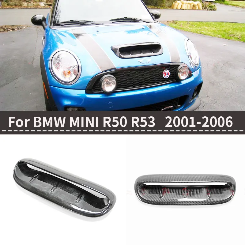 For Mini Mini cooper s R50 R53 modified carbon fiber cover air inlet air inlet radiator air outlet decoration 2001-2006 for 1PCS
For Mini Mini cooper s R50 R53 modified carbon fiber cover air inlet air inlet radiator air outlet decoration 2001-2006 for 1PCS