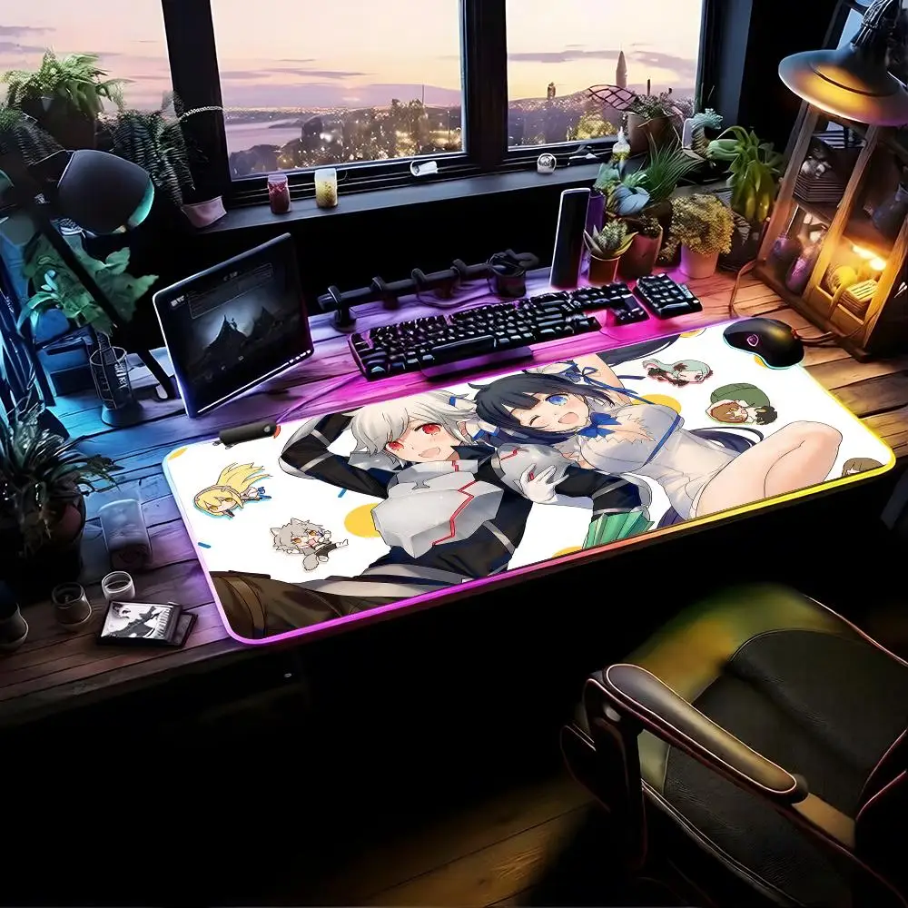 Коврик для мыши DanMachi RGB, игровой коврик для мыши, настольный коврик HD, большой коврик для геймеров с LED-подсветкой, XXL коврик для мыши
Коврик для мыши DanMachi RGB, игровой коврик для мыши, настольный коврик HD, большой коврик для геймеров с LED-подсветкой, XXL коврик для мыши