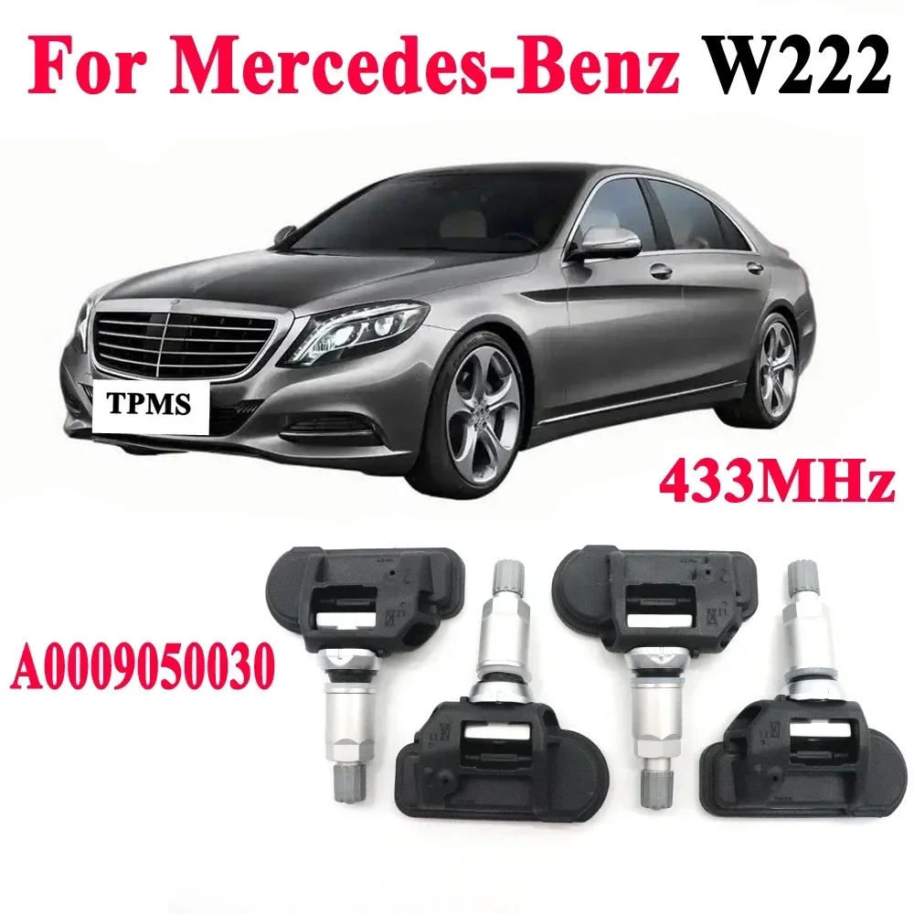 1/4PCS NEW Car A0009050030 TPMS Tire Pressure Monitor Sensor For Mercedes-Benz S-Class W222 2013-2020
1/4PCS NEW Car A0009050030 TPMS Tire Pressure Monitor Sensor For Mercedes-Benz S-Class W222 2013-2020