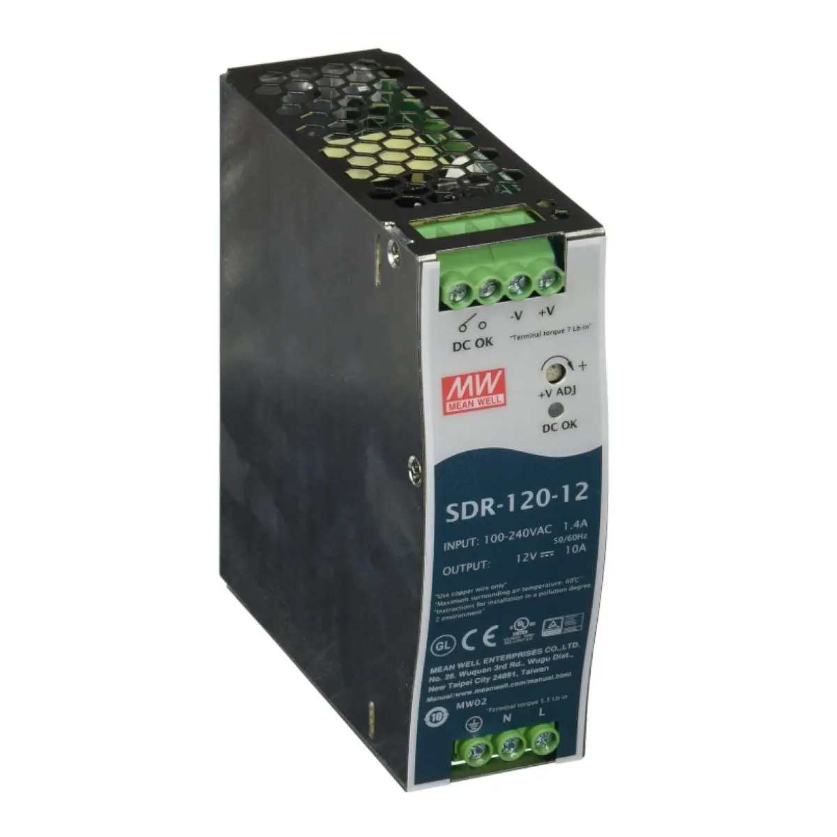 SDR-120-12 power supply switch Switching Power Supply
SDR-120-12 power supply switch Switching Power Supply