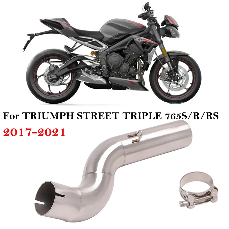 Для TRIUMPH STREET TRIPLE 765 S R RS TRIPLE 765 2017-2021 выхлопная труба мотоцикла Escpae Moto Middle Link Pipe Connect глушитель 51 мм
Для TRIUMPH STREET TRIPLE 765 S R RS TRIPLE 765 2017-2021 выхлопная труба мотоцикла Escpae Moto Middle Link Pipe Connect глушитель 51 мм