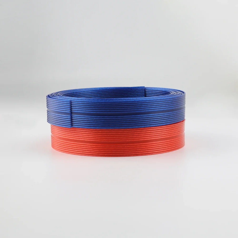 Audiophile Audio Ribbon Speaker Cable 14AWG Red Hi-end audio speaker cable OFC silver plated Loudspeaker cable
Audiophile Audio Ribbon Speaker Cable 14AWG Red Hi-end audio speaker cable OFC silver plated Loudspeaker cable