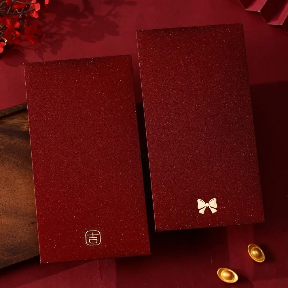 6Pcs New New Year Red Envelopes Chinese Style Spring Festival Red Packets 9*17cm Blessing 2026 Luck Money Bag
6Pcs New New Year Red Envelopes Chinese Style Spring Festival Red Packets 9*17cm Blessing 2026 Luck Money Bag