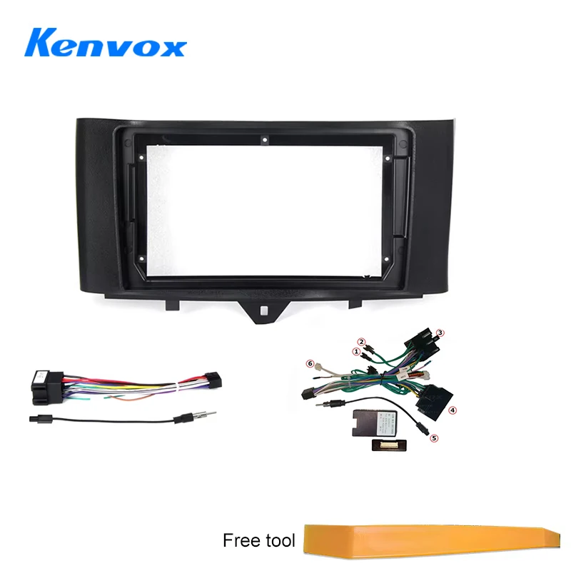 Android Car Radio Frame For Mercedes Benz Smart Fortwo 2011 2015 9 inch 2DIN Fascia Stereo Panel Harness Wire Canbus Box
Android Car Radio Frame For Mercedes Benz Smart Fortwo 2011 2015 9 inch 2DIN Fascia Stereo Panel Harness Wire Canbus Box