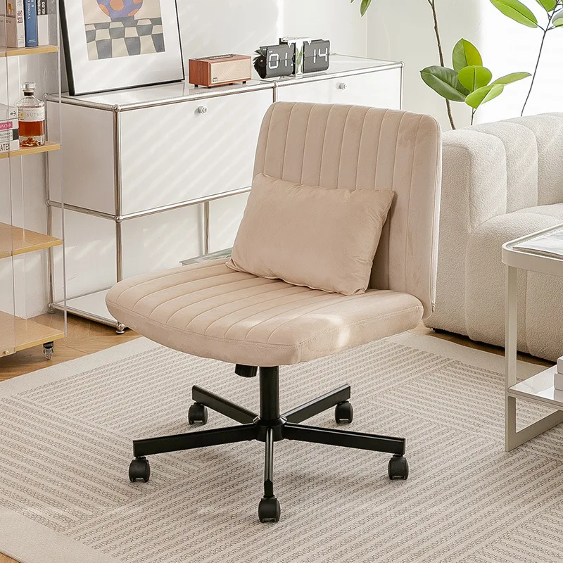 Italian minimalist wind cross-legged chair study home computer chair leather sedentary and comfortable girls bedroom seat
Italian minimalist wind cross-legged chair study home computer chair leather sedentary and comfortable girls bedroom seat