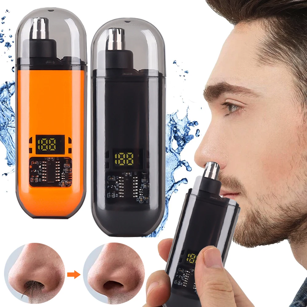 Electric Portable Nose Hair Trimmer Clipper Mini Beard Trimmer for Man USB Rechargeable Trimmer for Ear And Nose Hair Clipper
Electric Portable Nose Hair Trimmer Clipper Mini Beard Trimmer for Man USB Rechargeable Trimmer for Ear And Nose Hair Clipper