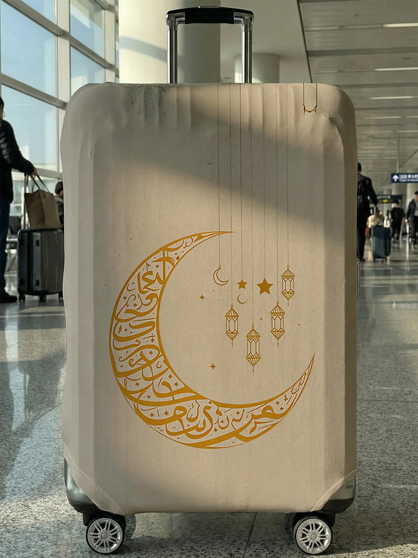 Защитный чехол для багажа Star and Moon Lantern, подходит для чехлов для багажа размером 18-32 дюйма, чехлов для ручек багажа, дорожных аксессуаров.
Защитный чехол для багажа Star and Moon Lantern, подходит для чехлов для багажа размером 18-32 дюйма, чехлов для ручек багажа, дорожных аксессуаров.