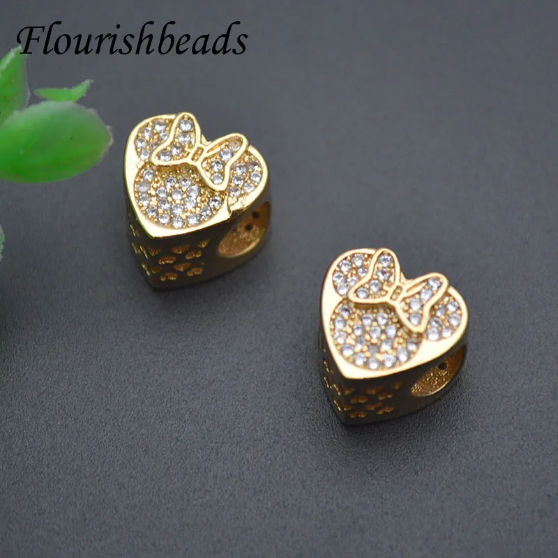 High Qualty Gold Color Heart Shape Big Hole Loose Beads for Bracelet Necklace Jewelry Making 20pcs/lot
High Qualty Gold Color Heart Shape Big Hole Loose Beads for Bracelet Necklace Jewelry Making 20pcs/lot