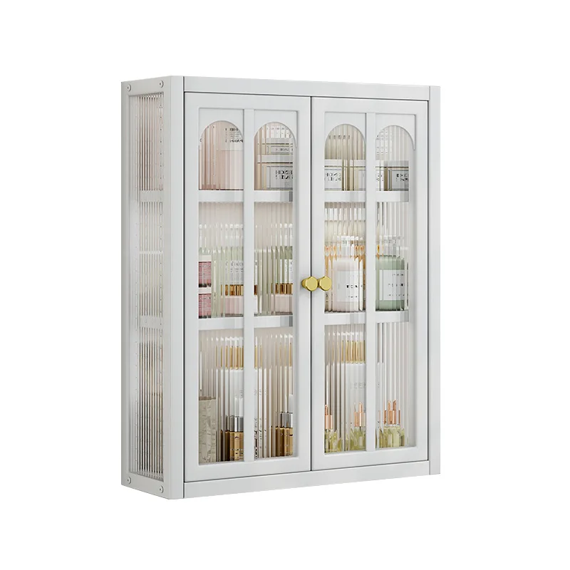 Toilet rack No punching Wall-mounted washstand Bathroom cosmetics multi-functional storage cabinet above toilet
Toilet rack No punching Wall-mounted washstand Bathroom cosmetics multi-functional storage cabinet above toilet