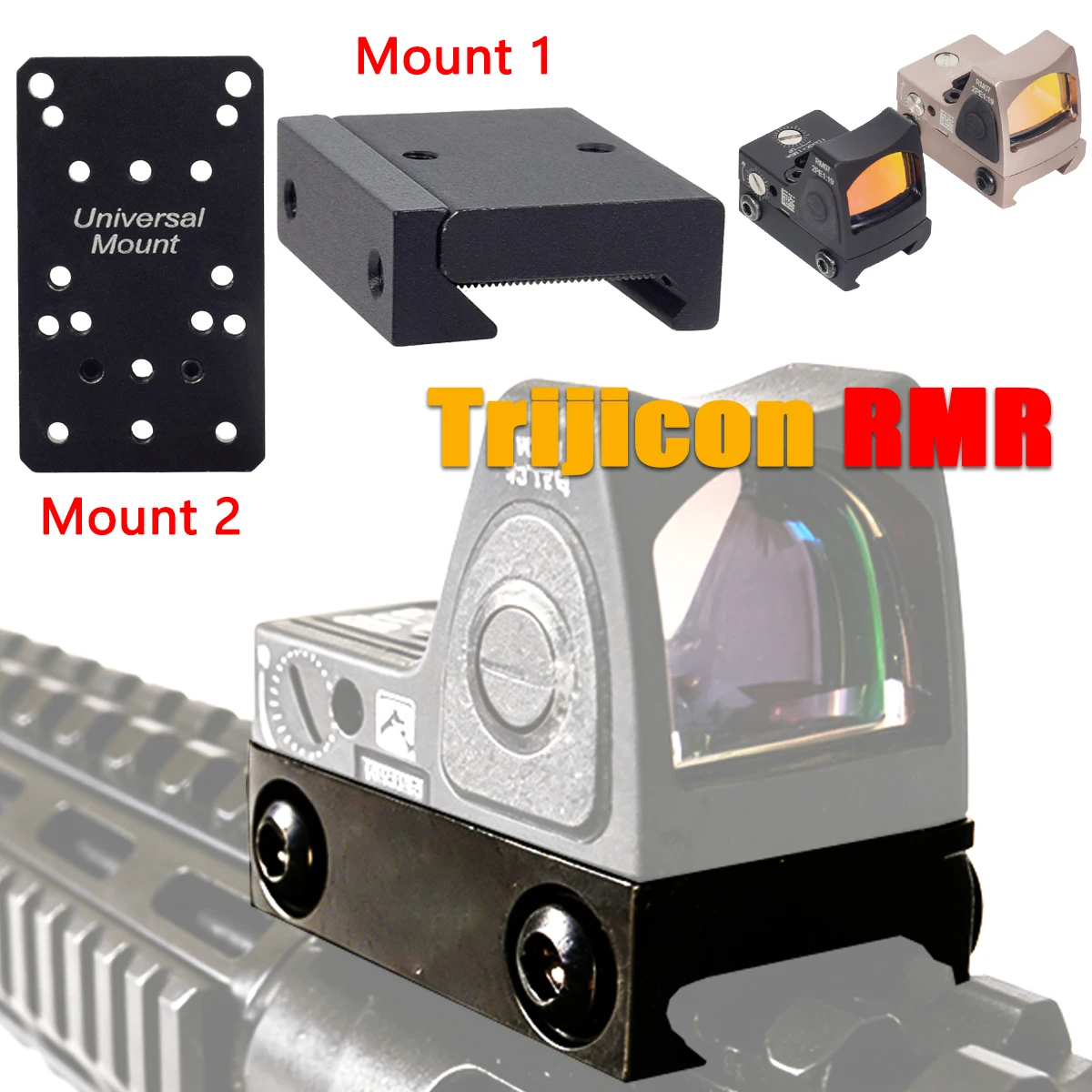 Tactical RM Red Dot Universal Rear Sight Mount Pistol Plate Base Fit RM MR SR VISM Red Dot Sight 20mm Mount for GLOCK 17 G19 G23
Tactical RM Red Dot Universal Rear Sight Mount Pistol Plate Base Fit RM MR SR VISM Red Dot Sight 20mm Mount for GLOCK 17 G19 G23