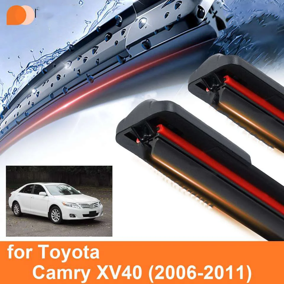Suitable for Toyota Camry XV40 rubber frameless and frameless car windshield wiper blade accessories, wiper blade parts
Suitable for Toyota Camry XV40 rubber frameless and frameless car windshield wiper blade accessories, wiper blade parts