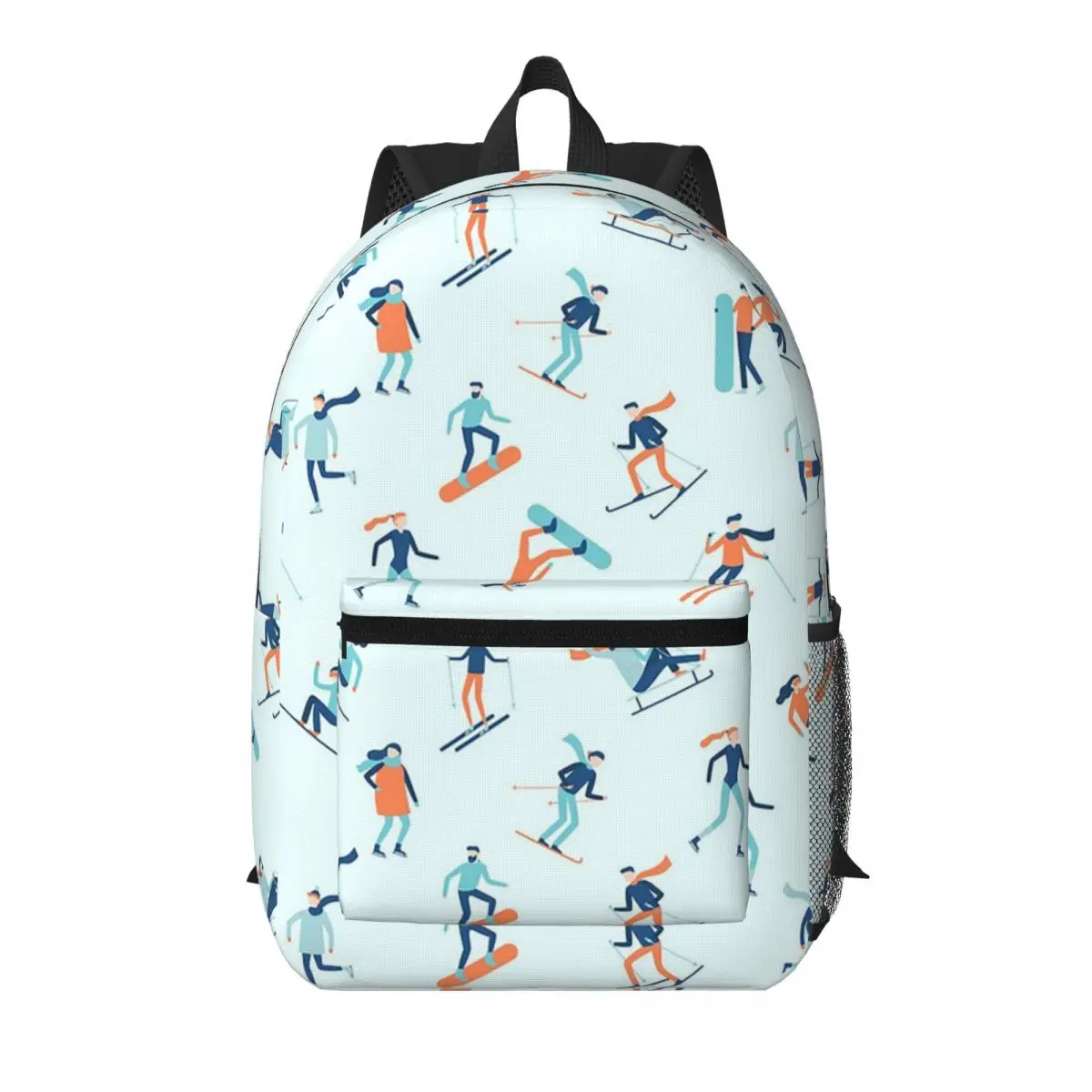 Cartoon Downhill Skiers Snowy Slopes Student Backpack School Bag Hiking Travel Daypack for Boys Girls Bookbag Shoulder Bags
Cartoon Downhill Skiers Snowy Slopes Student Backpack School Bag Hiking Travel Daypack for Boys Girls Bookbag Shoulder Bags