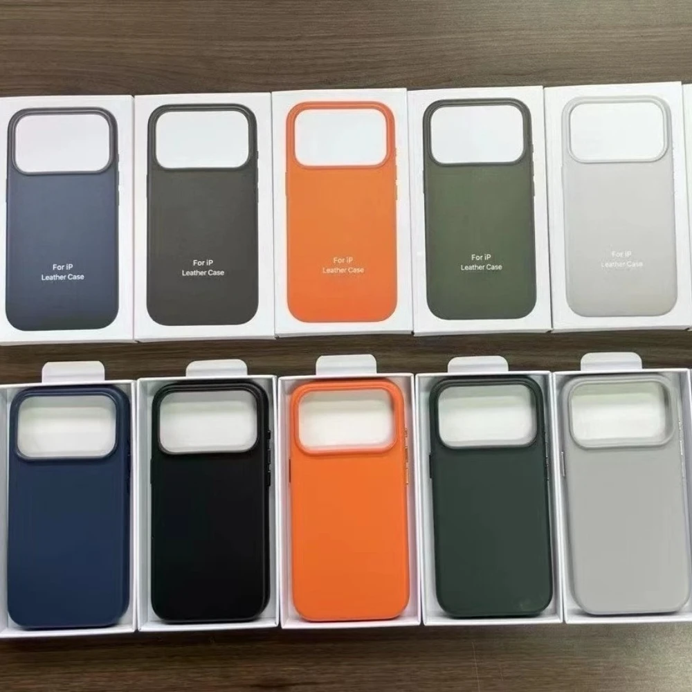 Official for Magsafe Leather Case for IPhone 17 Pro Max 17Pro 17 With Animation Protective Cover Anti-drop Case For iphone Air
Official for Magsafe Leather Case for IPhone 17 Pro Max 17Pro 17 With Animation Protective Cover Anti-drop Case For iphone Air