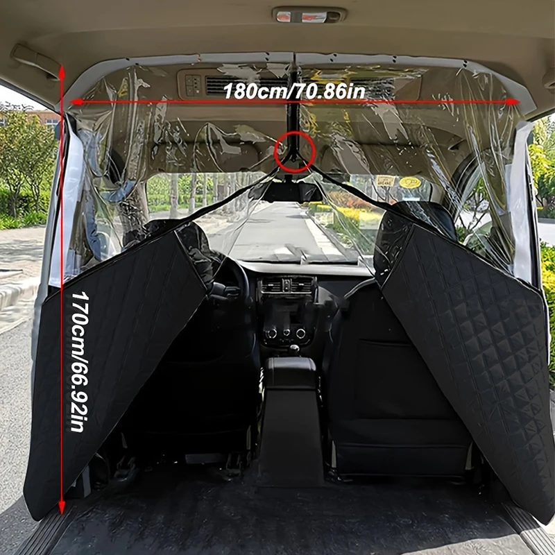 Car Divider Isolation Curtain with Zipper Car Divider Heat Insulation Curtain Air-Conditioning Sunshade for Ford Car Accessories
Car Divider Isolation Curtain with Zipper Car Divider Heat Insulation Curtain Air-Conditioning Sunshade for Ford Car Accessories