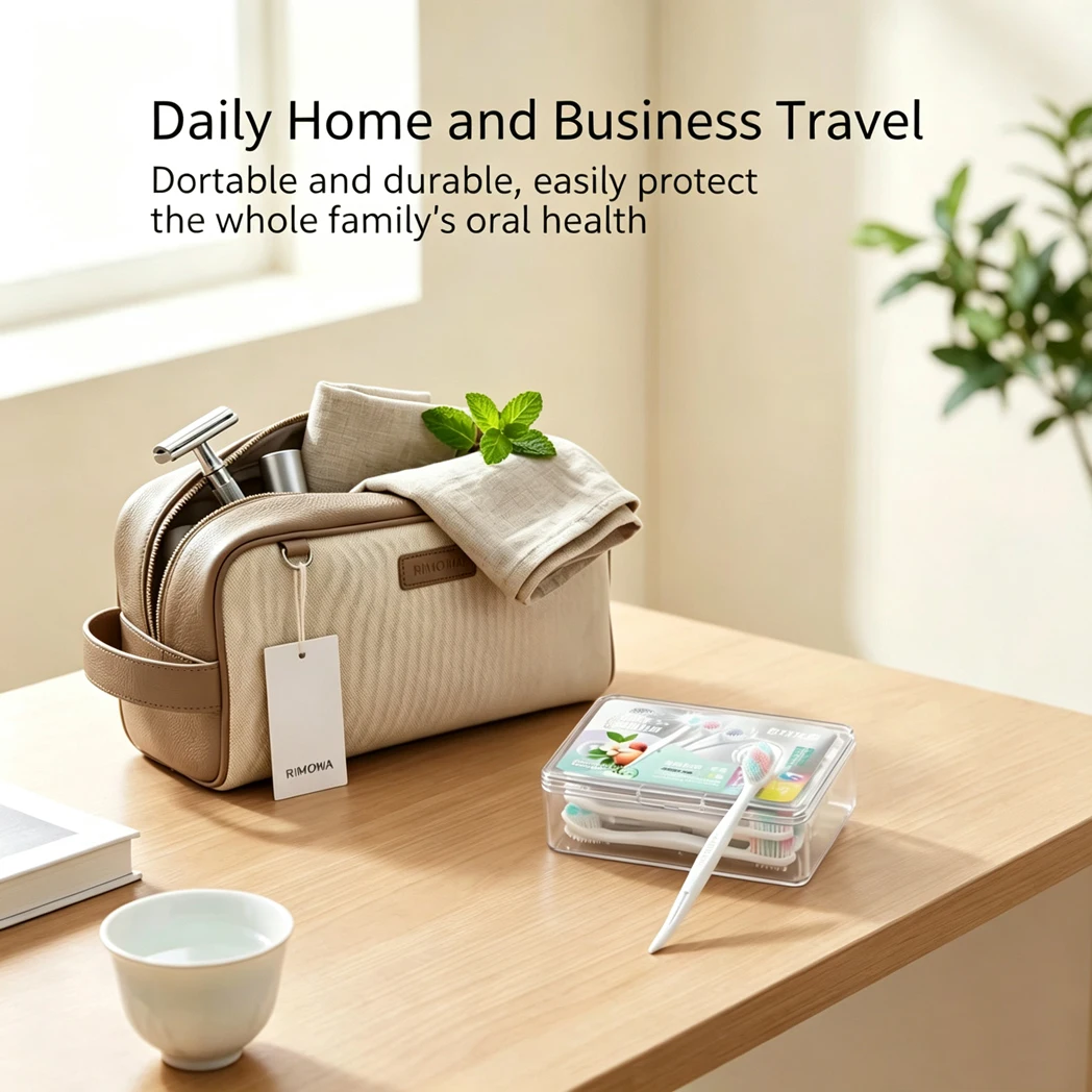 20-piece travel set of popping bead toothbrushes
20-piece travel set of popping bead toothbrushes