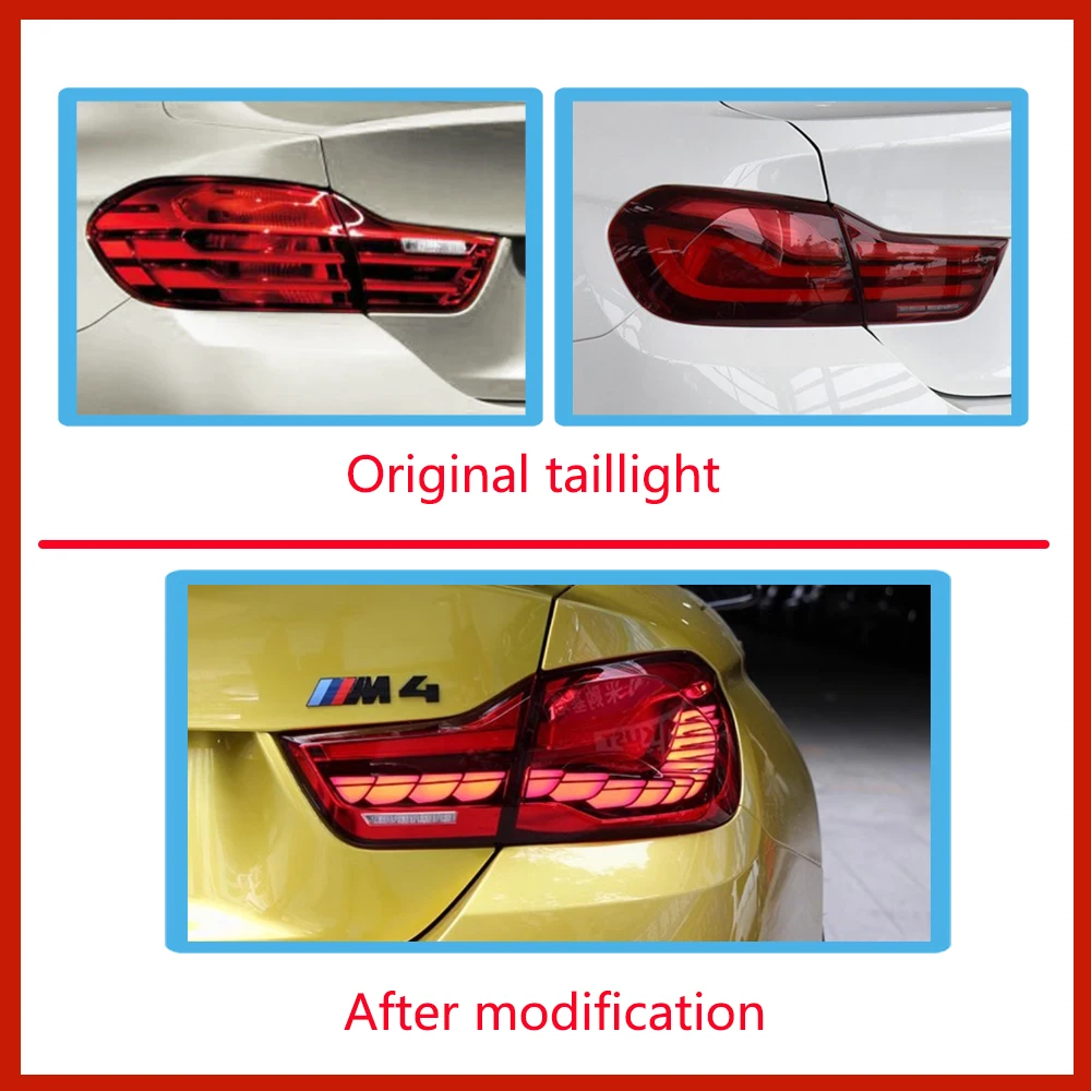 Car Tail Lamp Assembly For BMW F32 F33 F36 F82 F83 4series M4 GTS 425i 430i 440i 2013-2019 LED Dynamic Dragon Scale Taillight
Car Tail Lamp Assembly For BMW F32 F33 F36 F82 F83 4series M4 GTS 425i 430i 440i 2013-2019 LED Dynamic Dragon Scale Taillight