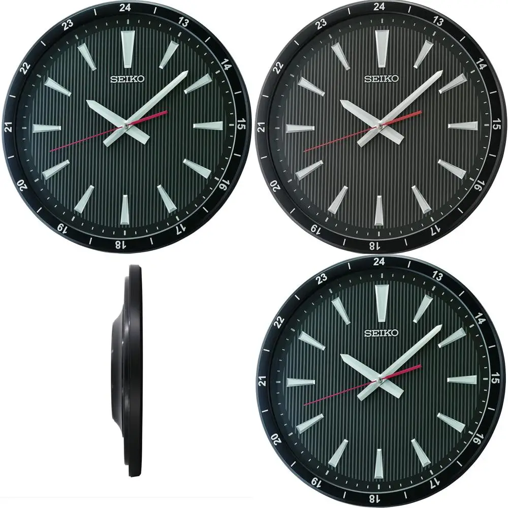 Classic Silent Sweep Wall Clock, 13.7 Black, Timeless Style
Classic Silent Sweep Wall Clock, 13.7 Black, Timeless Style