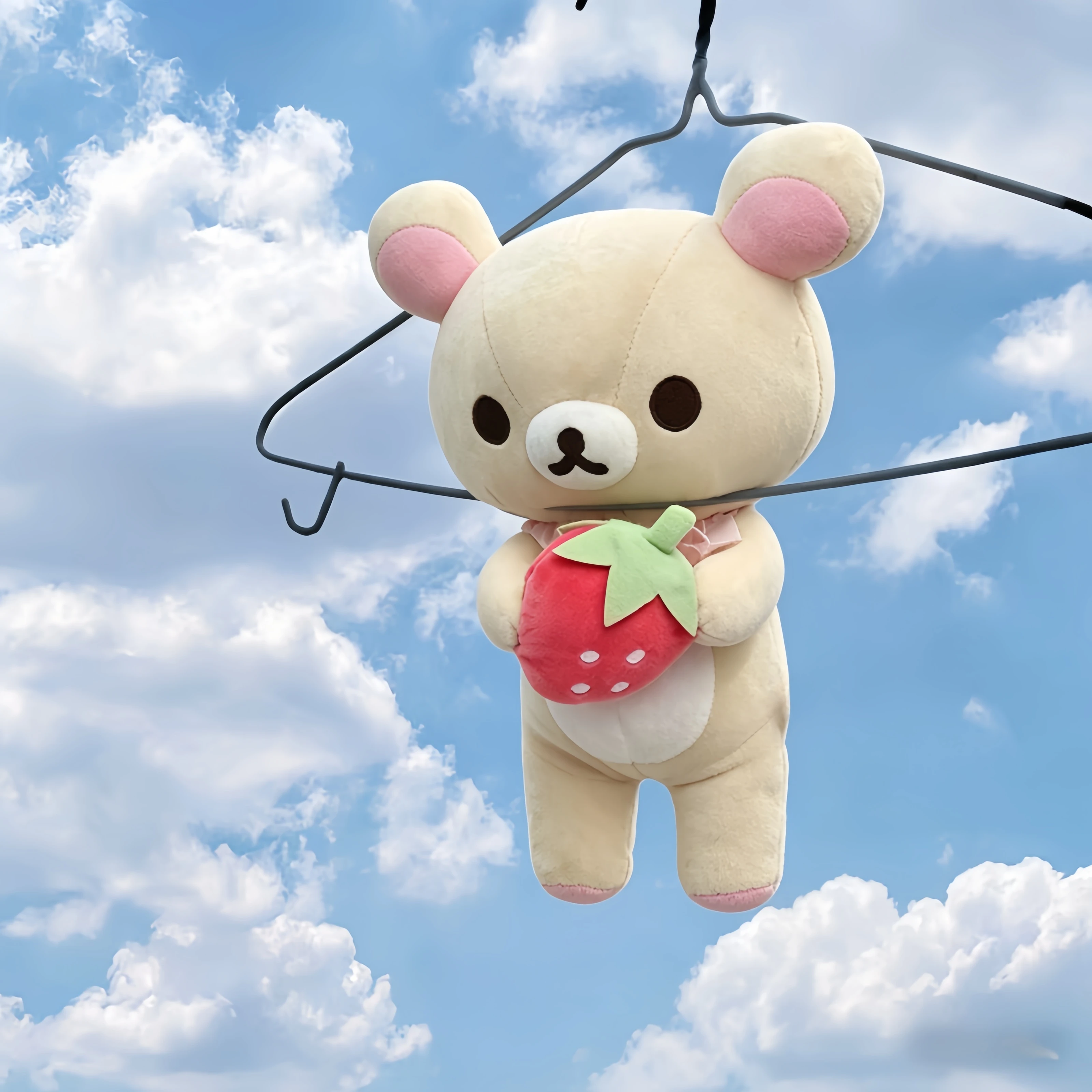 White Strawberry Rilakkuma Plush Toy Teddy Bear Peluche Kuma Plushies Anime Bear Stuffed Doll Kawaii Room Decor Soft Girl Gift
White Strawberry Rilakkuma Plush Toy Teddy Bear Peluche Kuma Plushies Anime Bear Stuffed Doll Kawaii Room Decor Soft Girl Gift