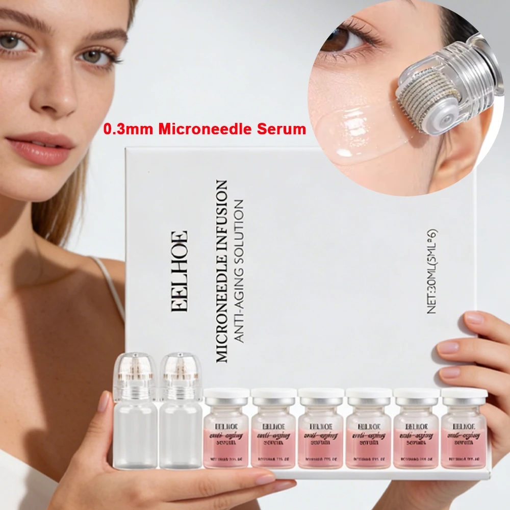0.3mm Microneedle Serum Face Moisturizing Renewal Ampoule Skin Booster 2 Tool+ 6 Bottle Serum Kit
0.3mm Microneedle Serum Face Moisturizing Renewal Ampoule Skin Booster 2 Tool+ 6 Bottle Serum Kit