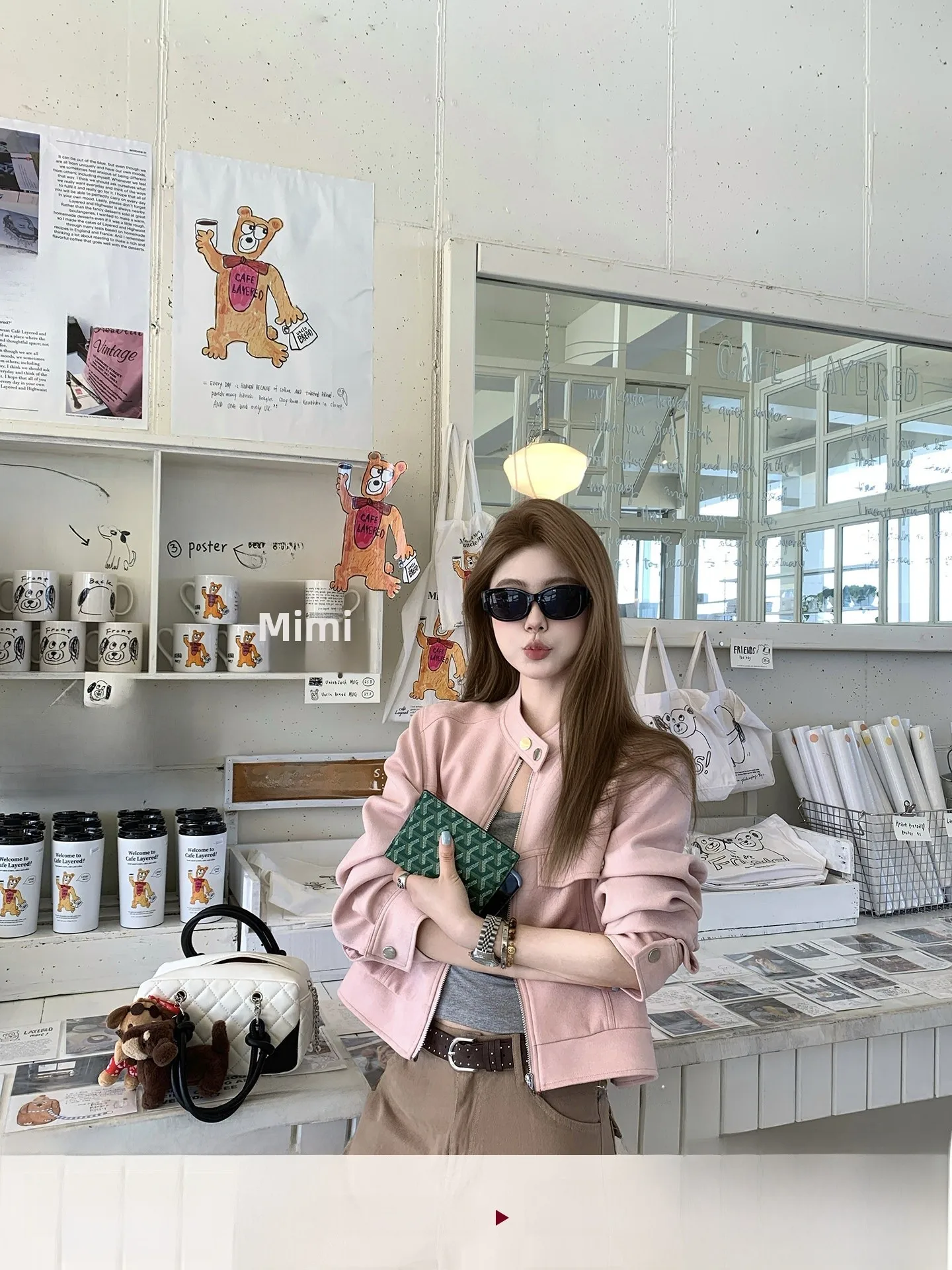 Pink Suede Jaet ort Korean Sle Women's Breathable Stand Fit Zipper Closure round Ne Pure Color Casual Top
Pink Suede Jaet ort Korean Sle Women's Breathable Stand Fit Zipper Closure round Ne Pure Color Casual Top