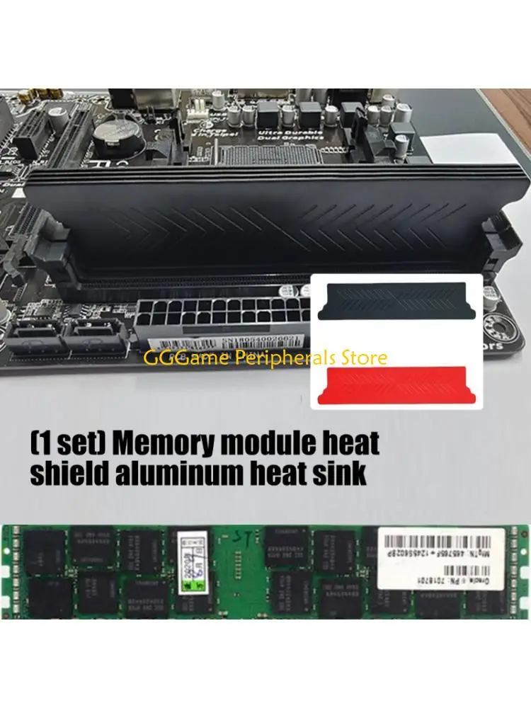 U55B High Performances Aluminum Alloy Memory Module Heat Sink for Efficient Cooling Wide Compatibility and Quick Installation
U55B High Performances Aluminum Alloy Memory Module Heat Sink for Efficient Cooling Wide Compatibility and Quick Installation