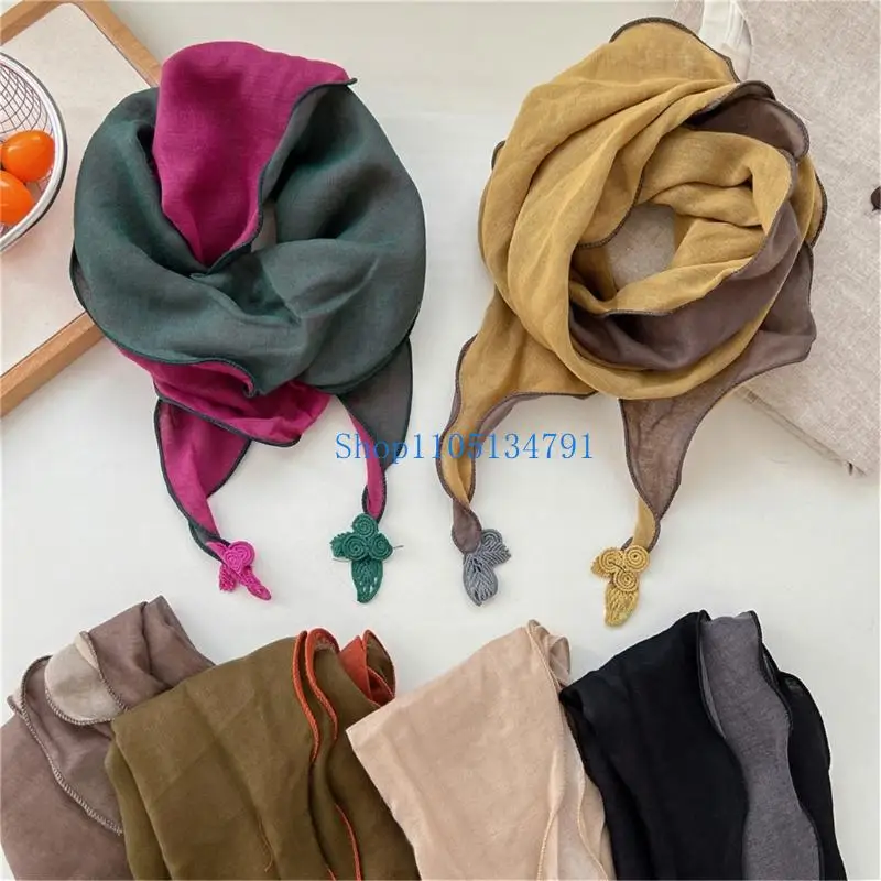 98km Vintage Bohemian Women Scarf Two Tone Cotton Linen Head Wrap Winter Essential
98km Vintage Bohemian Women Scarf Two Tone Cotton Linen Head Wrap Winter Essential