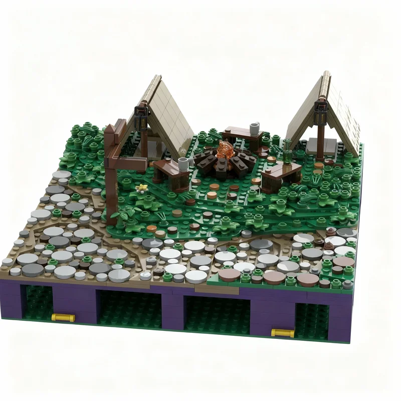 823pcs MOC B9 Castle Hohengeroldseck Campsite Model Building Blocks Construction Toy Christmas Gifts DIY Creative Idea Education
823pcs MOC B9 Castle Hohengeroldseck Campsite Model Building Blocks Construction Toy Christmas Gifts DIY Creative Idea Education