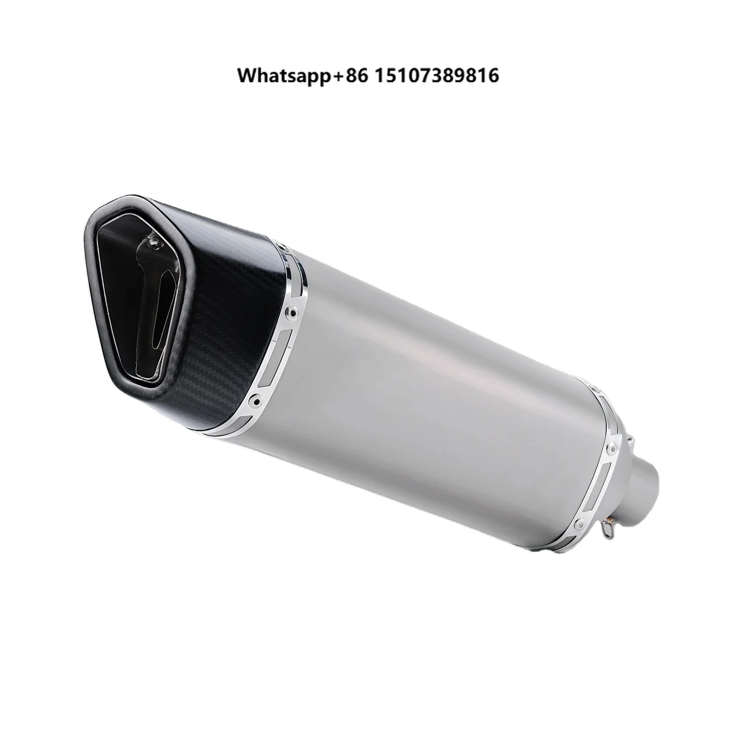 Universal 51mm SC Titanium Alloy Carbon Fiber Cover Motorcycle Exhaust System Retrofit/Upgrade Compatible RSV4 MT03 MT10
Universal 51mm SC Titanium Alloy Carbon Fiber Cover Motorcycle Exhaust System Retrofit/Upgrade Compatible RSV4 MT03 MT10