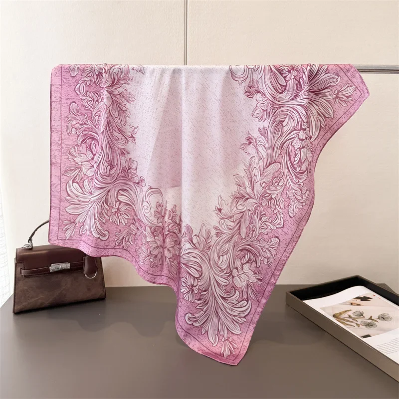 Shawl Square Silk Scarves Elegant Versatile Scarf Print Stoles Female Beach Sun Protection Wrap Kerchief Hijab Pashmina Poncho
Shawl Square Silk Scarves Elegant Versatile Scarf Print Stoles Female Beach Sun Protection Wrap Kerchief Hijab Pashmina Poncho