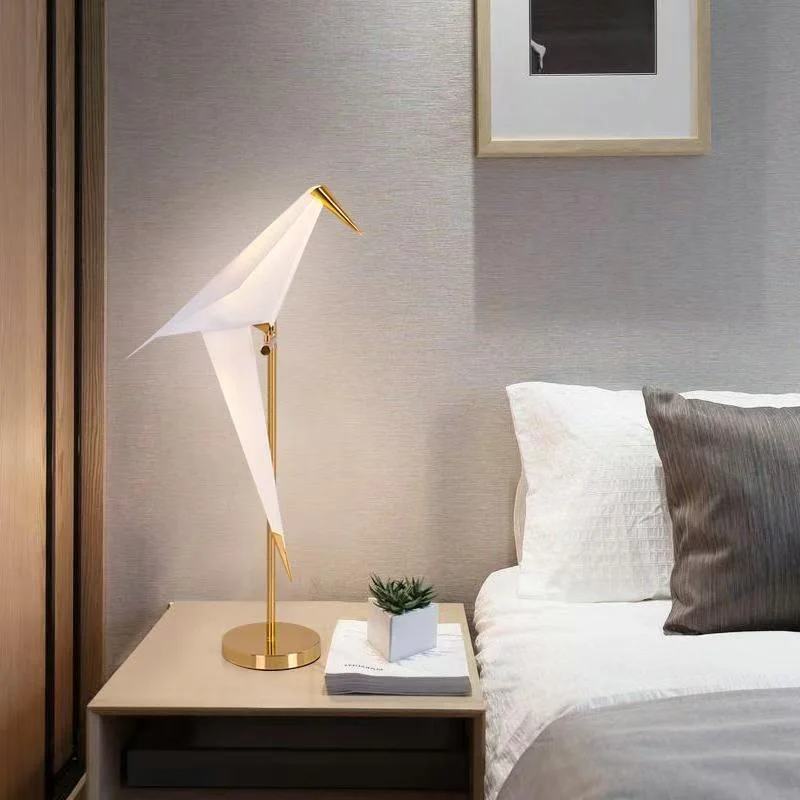 Nordic Personalized Creative Living Room Office Modern Simple Thousand Paper Crane Bird Bedroom Bedhead Decoration Floor Lamp
Nordic Personalized Creative Living Room Office Modern Simple Thousand Paper Crane Bird Bedroom Bedhead Decoration Floor Lamp
