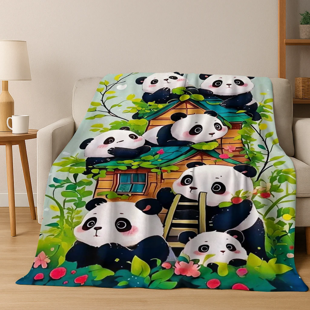3D Cute Forest Panda Animal Cartoon Flannel Blanket Soft Warm Blanket for Bedroom Living Room Bed Office Travel Camping Picnic
3D Cute Forest Panda Animal Cartoon Flannel Blanket Soft Warm Blanket for Bedroom Living Room Bed Office Travel Camping Picnic