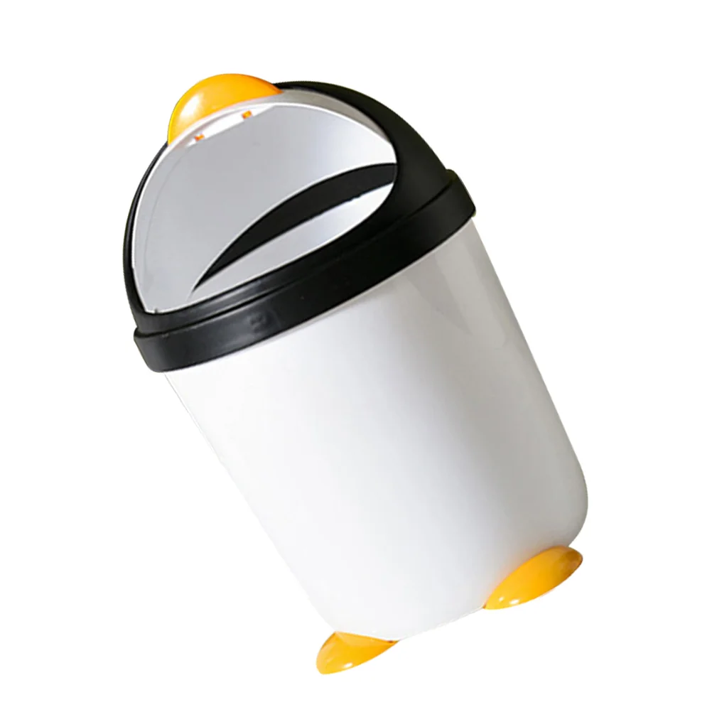 Cute Penguin Trash Can with Lid for Kids Plastic Wastebasket Trash Can Cute Bathroom Trash Bucket for Bedroom Office Car Kitchen
Cute Penguin Trash Can with Lid for Kids Plastic Wastebasket Trash Can Cute Bathroom Trash Bucket for Bedroom Office Car Kitchen