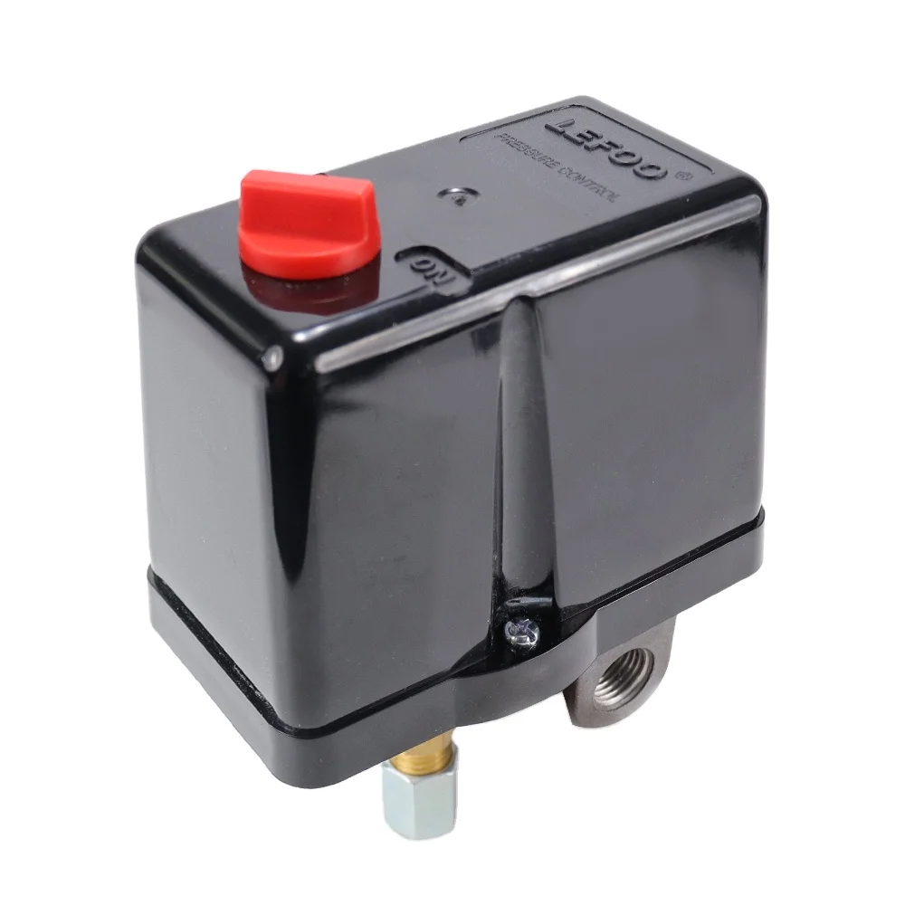 LEFOO LF18 3-Phase Pressure Switch for Air Compressor Water Pump Control G1 Connection Thread Made of Aluminium
LEFOO LF18 3-Phase Pressure Switch for Air Compressor Water Pump Control G1 Connection Thread Made of Aluminium