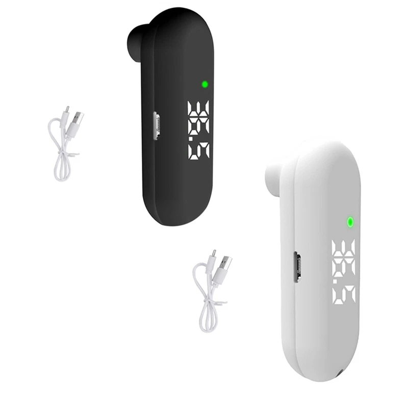 Forehead Thermometer Mini USB Termometer Digital Baby Monitor Body Temperature Easy To Use Black
Forehead Thermometer Mini USB Termometer Digital Baby Monitor Body Temperature Easy To Use Black
