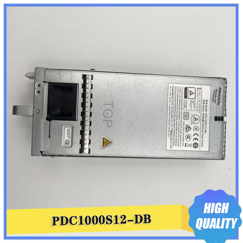 S6730-H Series Switch 1000W DC Power Module PDC1000S12-DB Power Supply
S6730-H Series Switch 1000W DC Power Module PDC1000S12-DB Power Supply
