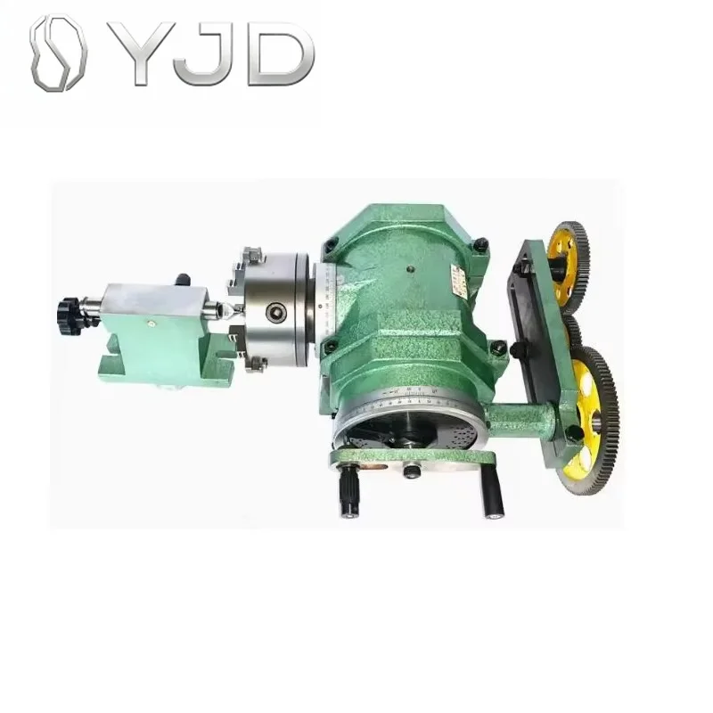 Universal Milling Dividing Head F11-200A 250mm Chuck Gear Core for Rotary Indexing Application Precision Milling Accessories
Universal Milling Dividing Head F11-200A 250mm Chuck Gear Core for Rotary Indexing Application Precision Milling Accessories