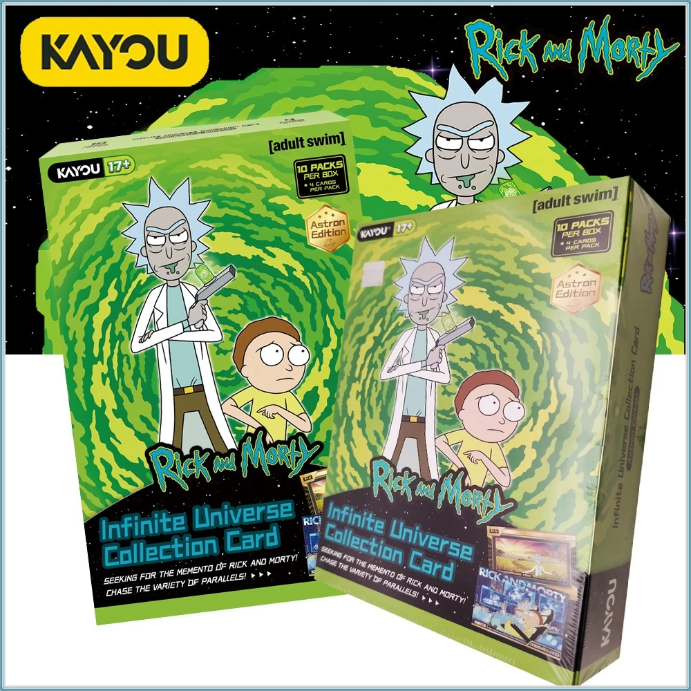 Genuine Kayou Rick and Morty Collection Cards Infinite Adventure Classic Duel Limited Edition Rare Card Animation Peripheral Toy
Genuine Kayou Rick and Morty Collection Cards Infinite Adventure Classic Duel Limited Edition Rare Card Animation Peripheral Toy