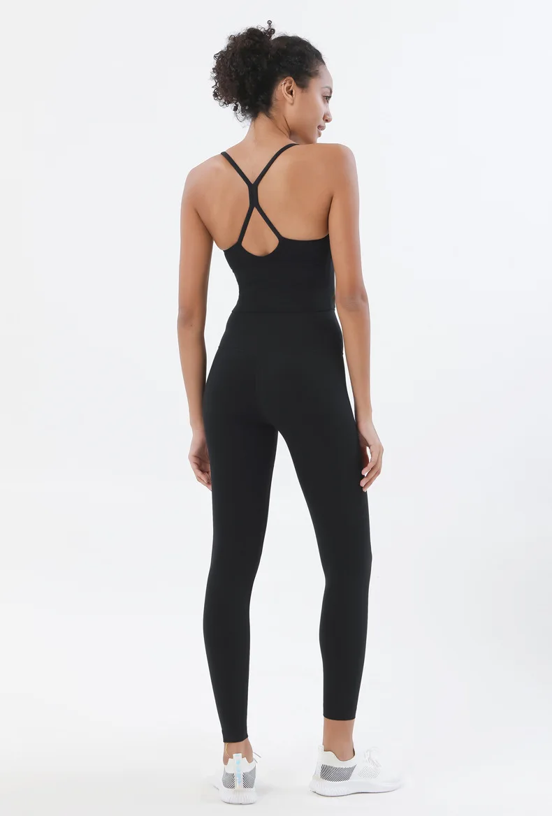 Women's High Waist Butt Lift Highly Elastic Naked-feel Yoga Set Sexy Drop Back Sports Vest Workout Gym Fitness Activewear
Women's High Waist Butt Lift Highly Elastic Naked-feel Yoga Set Sexy Drop Back Sports Vest Workout Gym Fitness Activewear