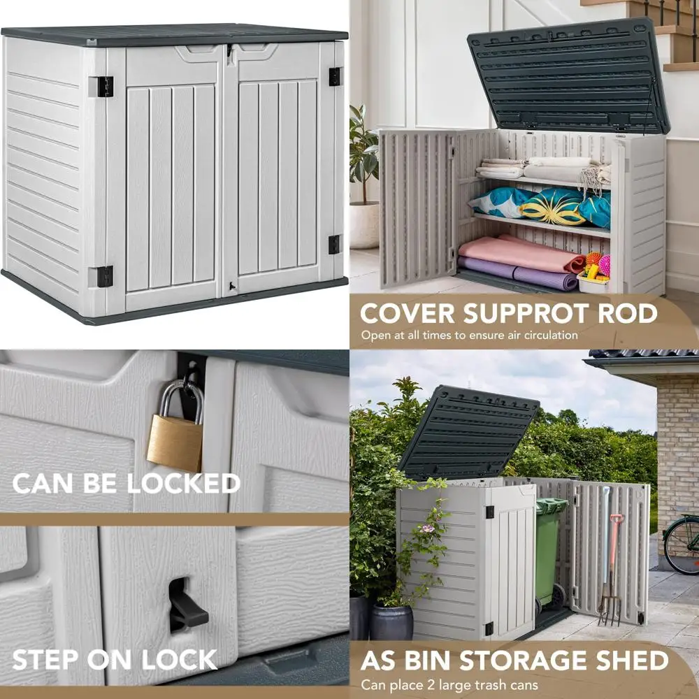 Шкаф для хранения на открытом воздухе из смолы — 34 кубических футов, водонепроницаемый ящик для хранения инструментов и диванных подушек
Шкаф для хранения на открытом воздухе из смолы — 34 кубических футов, водонепроницаемый ящик для хранения инструментов и диванных подушек