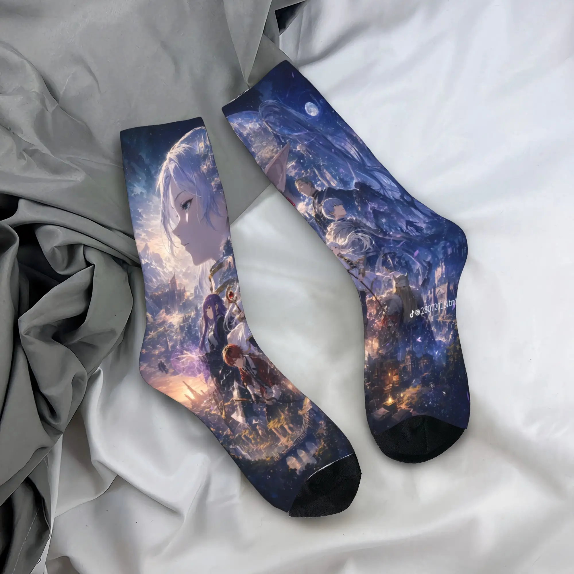 Anime Frieren Beyond Journey's End Socks Design Stockings Anti Bacterial Men Socks Breathable Autumn Modern Cycling Socks
Anime Frieren Beyond Journey's End Socks Design Stockings Anti Bacterial Men Socks Breathable Autumn Modern Cycling Socks