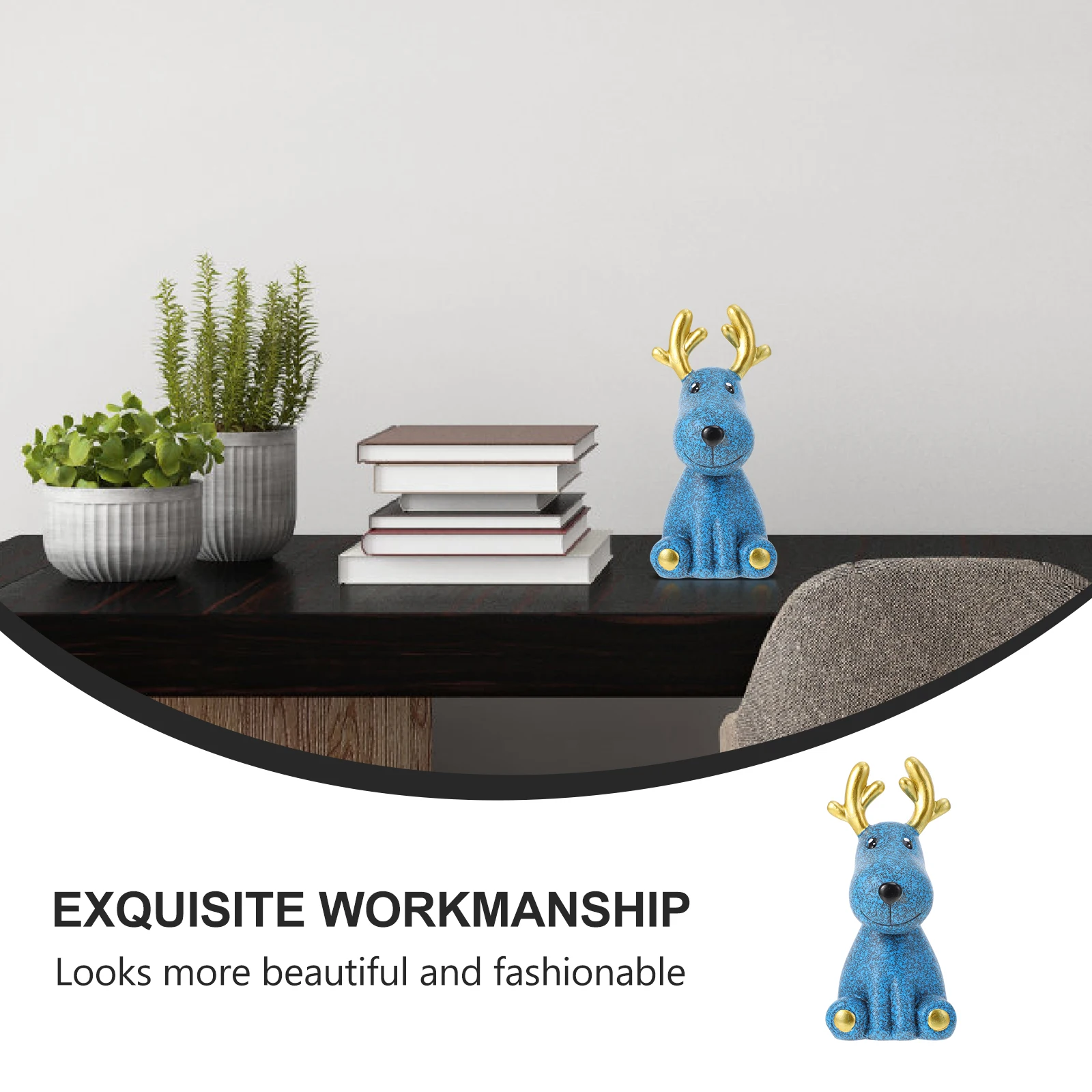 Glasses Holder 1 Deer Shape Resin Material Creative Eyeglasses Frame Storage Rack Desktop nament Home Decor
Glasses Holder 1 Deer Shape Resin Material Creative Eyeglasses Frame Storage Rack Desktop nament Home Decor