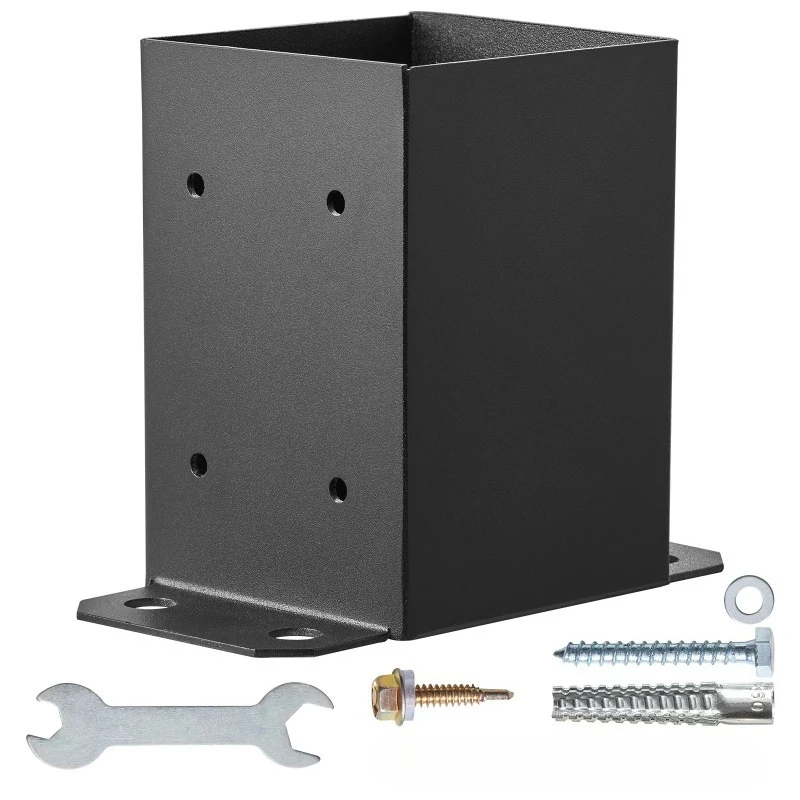 Post Base 10Pcs Inner Size 3.6x3.6Post Brackets Anchor Matte Brackets for Pavilion Deck Railing Support Deck Base Plate
Post Base 10Pcs Inner Size 3.6x3.6Post Brackets Anchor Matte Brackets for Pavilion Deck Railing Support Deck Base Plate